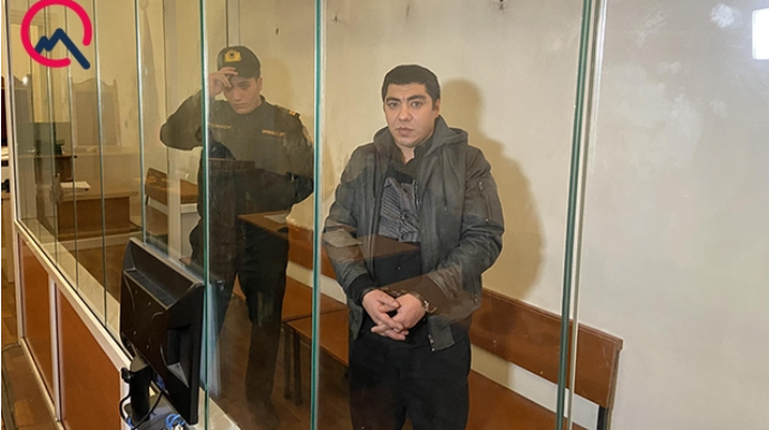 "Mahir Ay Brat" ləqəbli meyxanaçının məhkəmədən görüntüləri  - VİDEO