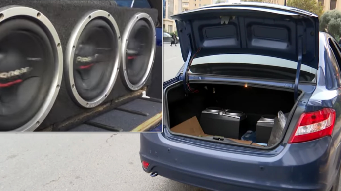 Avtomobili yüksək səslə idarə edənləri hansı cəza gözləyir? - VİDEO 