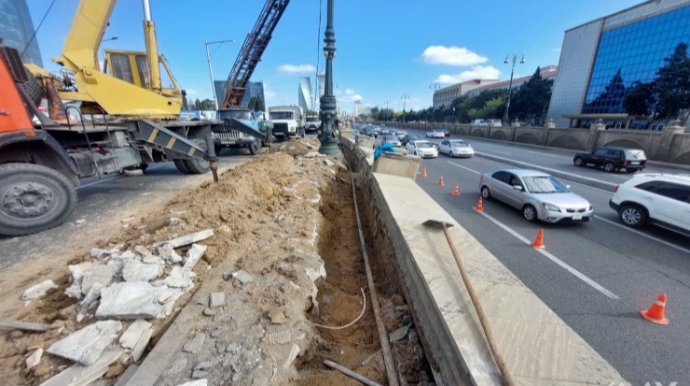 Bakıda QƏZA:  tunelin hasarı uçdu - FOTO 