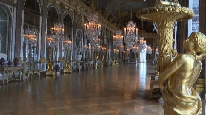 Версальский дворец полностью опустел  - ВИДЕО