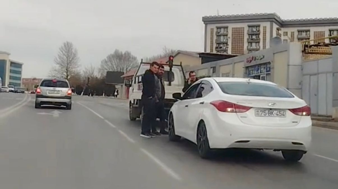 Naxçıvanda qəza: “Hyundai” yük maşınına çırpıldı   - VİDEO