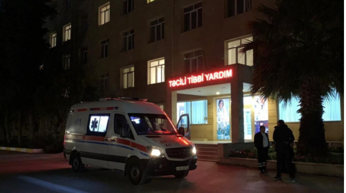 Şəmkirdəki qəzada 2 nəfər xəsarət alıb