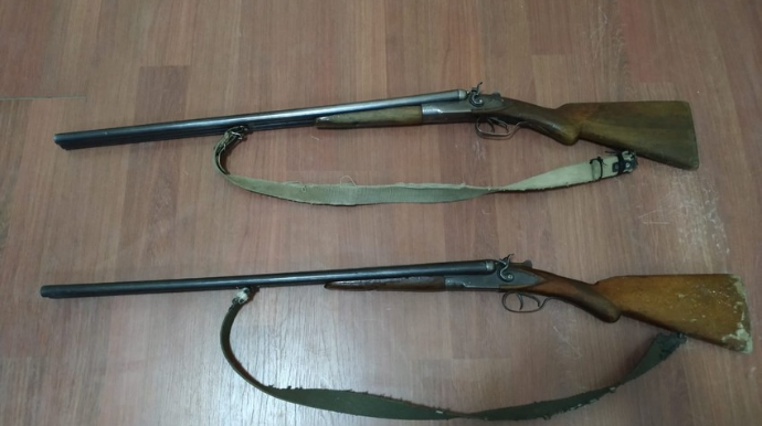 Ötən gün vətəndaşlardan 2 tapança, 5 qumbara, 11 tüfəng götürülüb