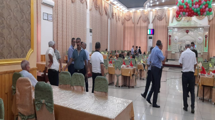 Oğuzda karantin qaydalarını pozan şadlıq sarayları cərimələnib