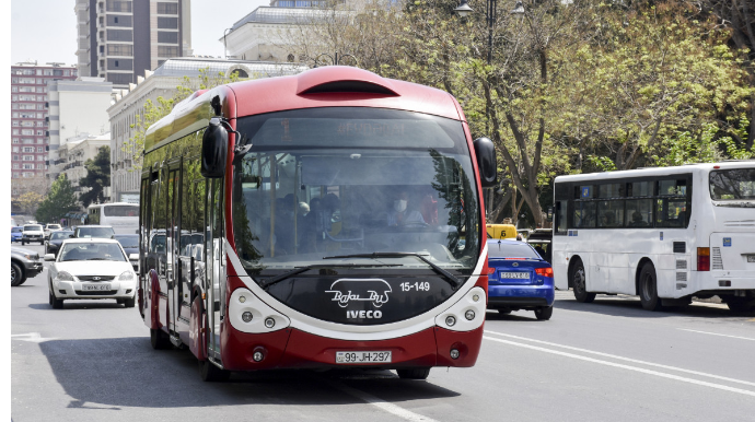 Bakıda 11 marşrut xətti üzrə avtobusların hərəkəti dəyişdirilir 