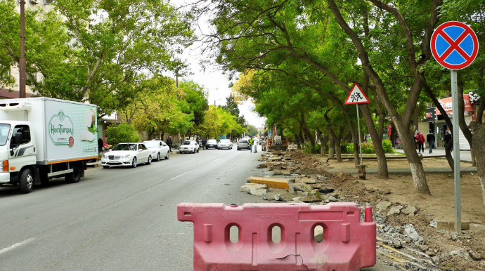 Ağa Nemətulla küçəsinin təmirinə başlanılıb - FOTO 