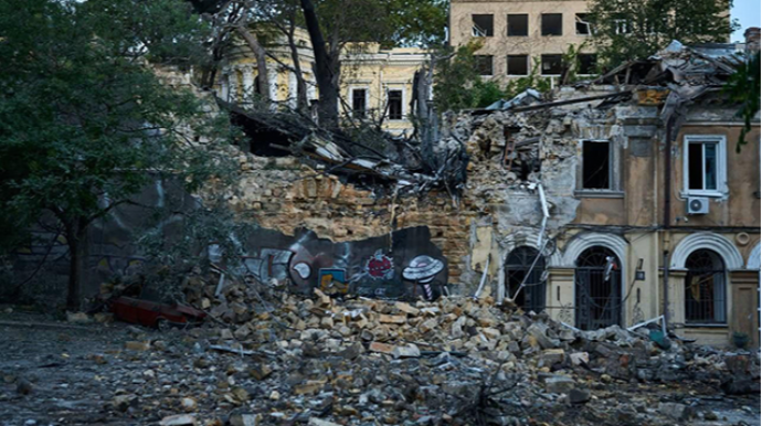 Dağıdılmış Odessa  - VİDEO