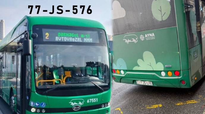 Paytaxt avtobusunda qeyri-adi addım – “BakuBus”un sürücüsü ... – VİDEO 