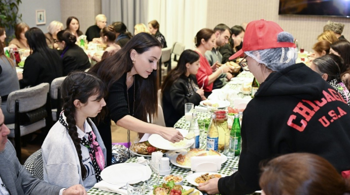 Leyla Əliyeva Qubada iftar məclisində - FOTOLAR 