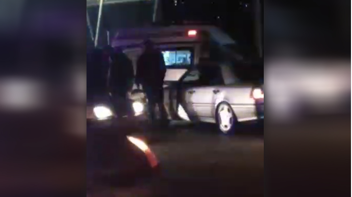 Hövsan yolunda işıqların söndürülməsi piyadanın vurulması ilə nəticələndi - VİDEO 