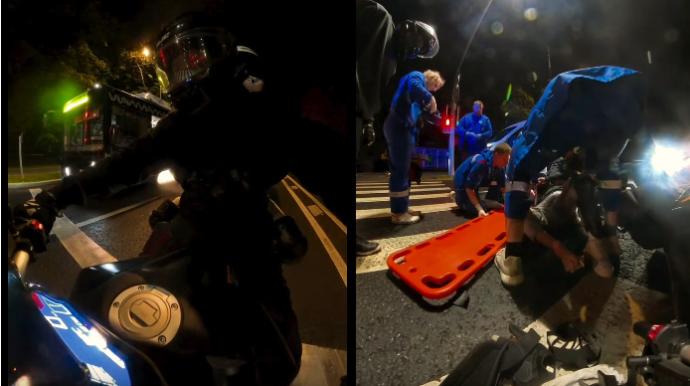 Sürücülük təlimçisi sərxoş vəziyyətdə 2 nəfəri xəstəxanalıq etdi - VİDEO 