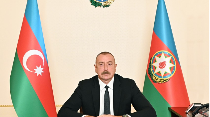 Prezident İlham Əliyev Goranboya səfər edib