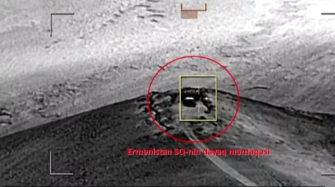 Ermənistan ordusuna məxsus dayaq məntəqəsinin ələ keçirilmə görüntüləri - VİDEO 