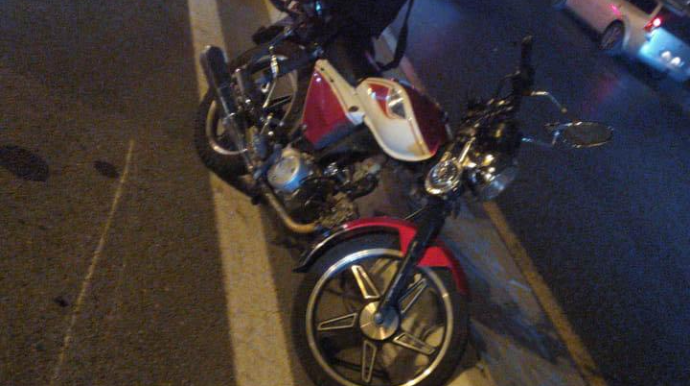 Bakıda kuryer qəza törətdi - FOTO