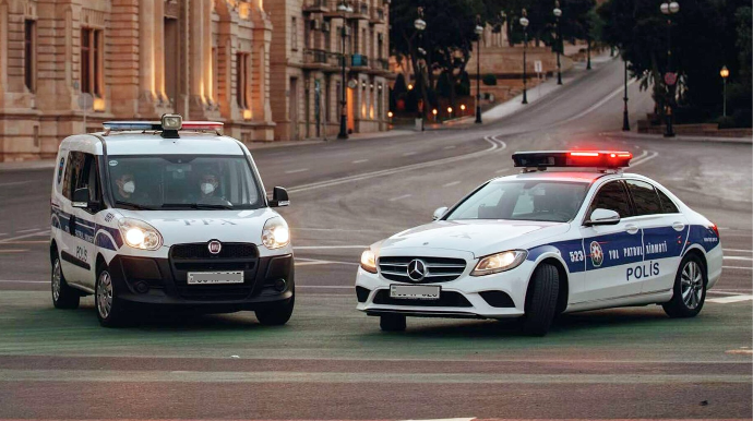 Bakıda polis maşınları satışa çıxarıldı - QİYMƏTLƏR 