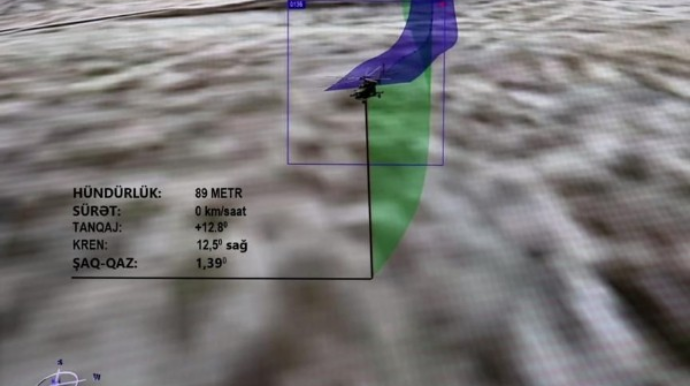 Helikopter belə qəzaya uğrayıb - FOTOLAR 