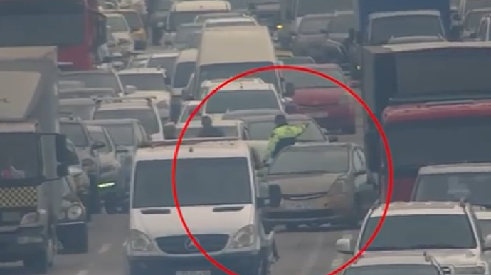 Qəza baş verdikdə yollarda sıxlıq belə yaranır – DİN-dən REAL VİDEO