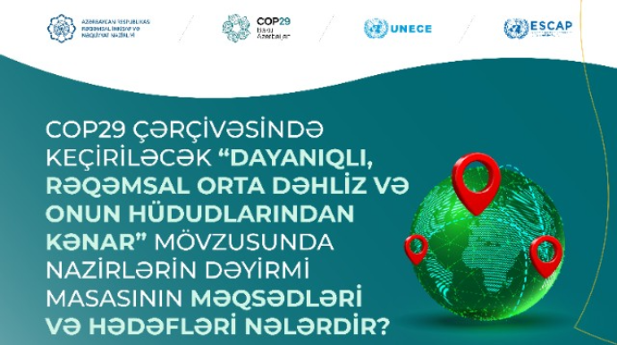 COP29 çərçivəsində nazirlərin dəyirmi masası keçiriləcək 