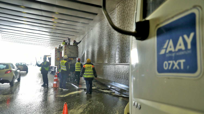 Tunellər daha təhlükəsiz və rahat hərəkət üçün təmizlənir – FOTO - VİDEO 