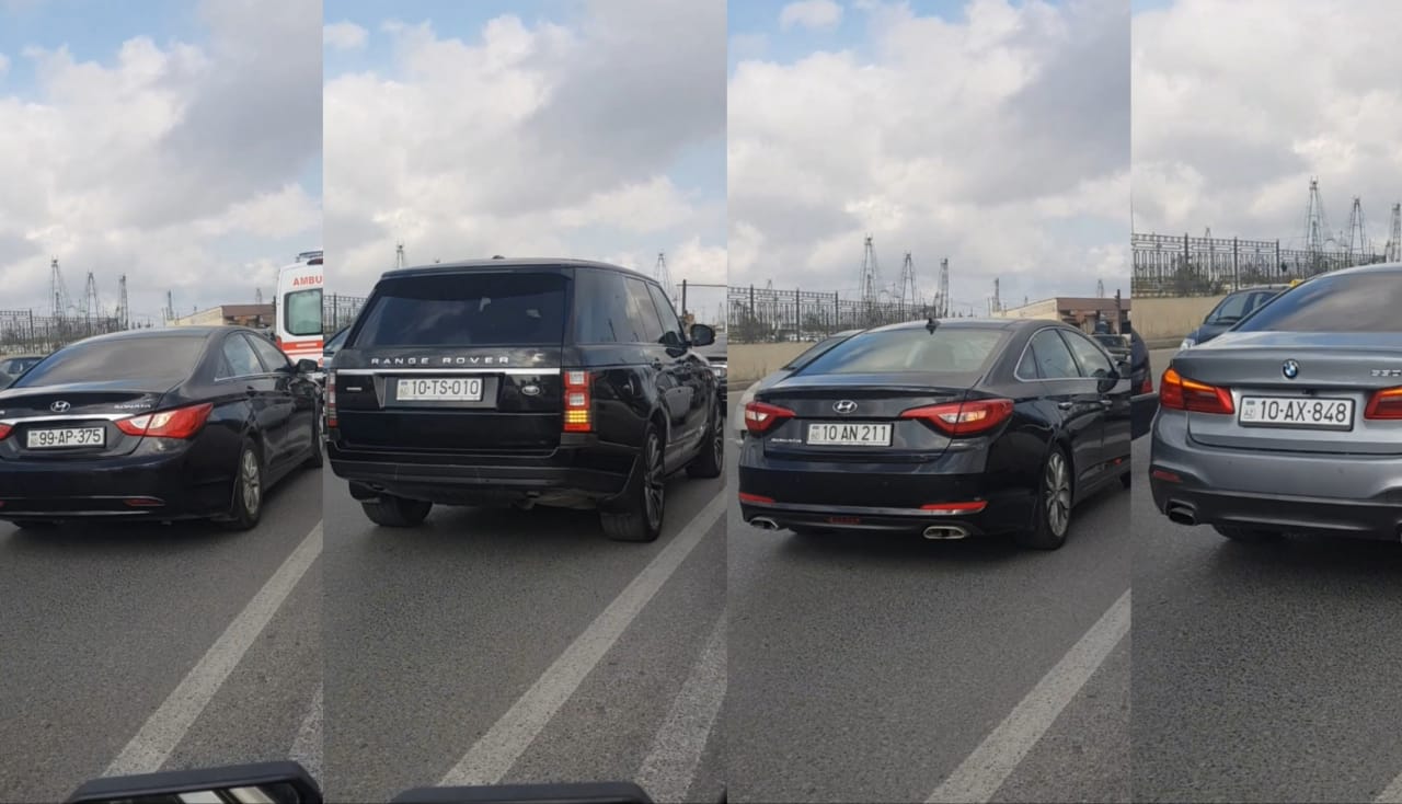 Bu yolda sürücülər kütləvi şəkildə "protiv" gedir  - VİDEO