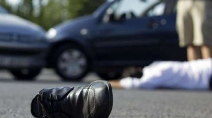 Tovuzda piyadanı maşın vurdu 