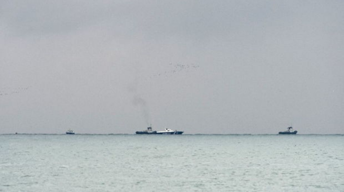 Российские корабли вошли в закрытые районы Черного моря