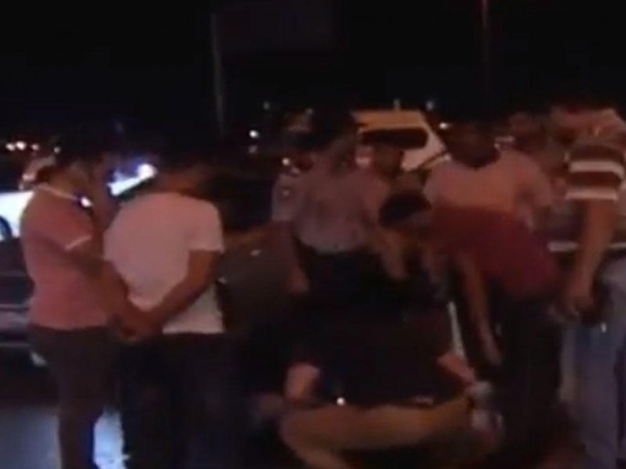 Sürücünün piyadanı vuraraq qaçdığı qəzanın GÖRÜNTÜLƏRİ