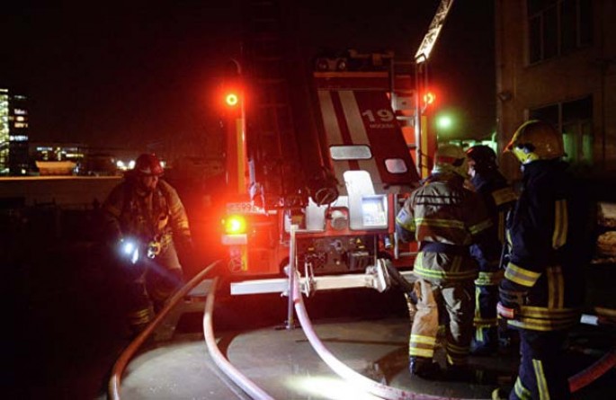 Masallıda “VAZ” yanıb