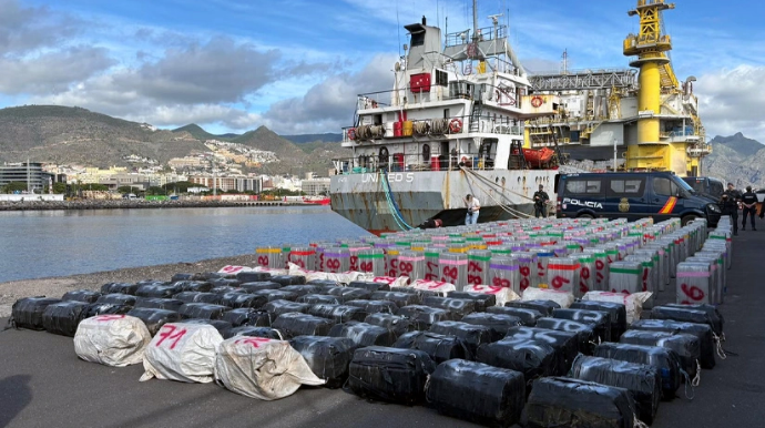 Ən böyük kokain partiyası müsadirə edilib 