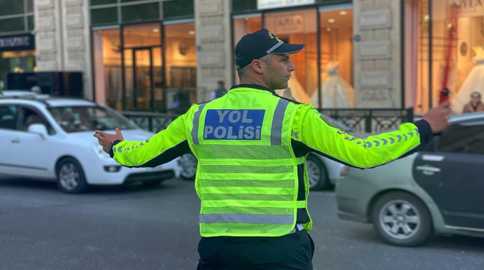 Polis "Formula 1"-lə əlaqədar gücləndirilmiş rejimdə xidmət edir - VİDEO