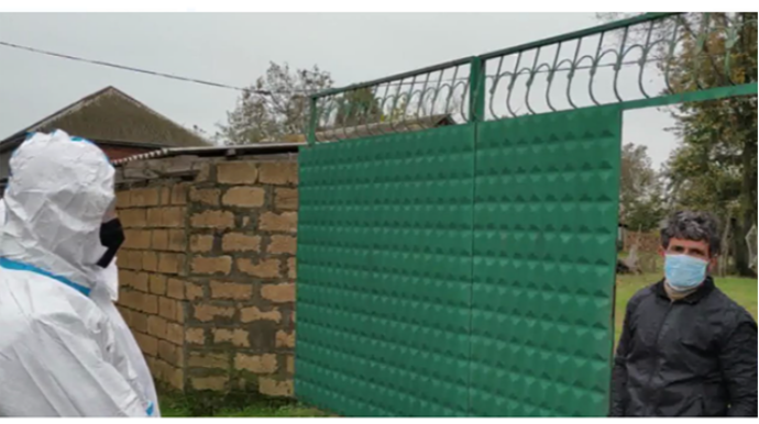 Astarada koronavirus xəstəsi evdən çıxdı, polis saxladı