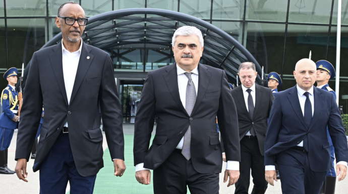 Завершился визит президента Руанды в Азербайджан