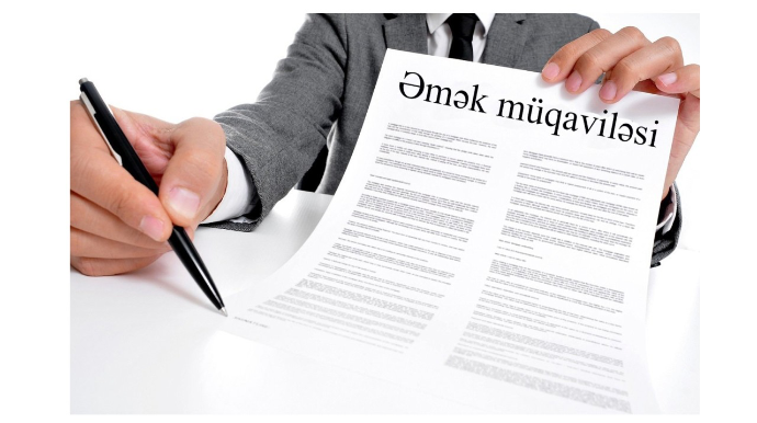 Əmək müqavilələrinin sayı açıqlandı