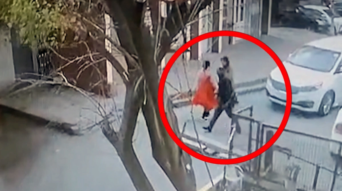 В Тертерском районе сотрудники полиции задержали мужчину, совершившего грабеж в Баку - ВИДЕО