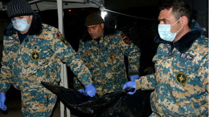 Xocavənddə erməni hərbçinin meyitinin qalıqları tapılıb