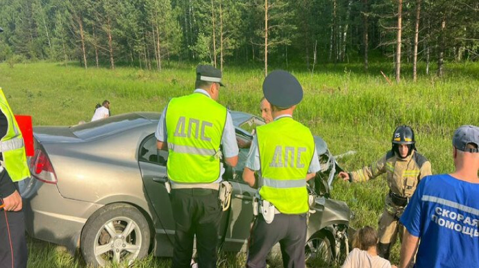 Rusiyada yol qəzası zamanı 9 nəfər xəsarət alıb 