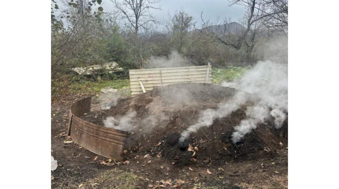 Qubada növbəti qanunsuz kömür quyusu aşkarlanıb  - FOTO