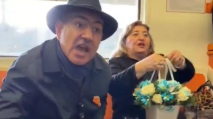 Paşinyan metroda Qarabağdan köçən şəxsə: “Siz qaçdınız!” - VİDEO