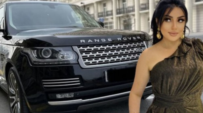 Ərindən Afət Fərmanqızına LÜKS HƏDİYYƏ - Son model “Range Rover” - VİDEO 