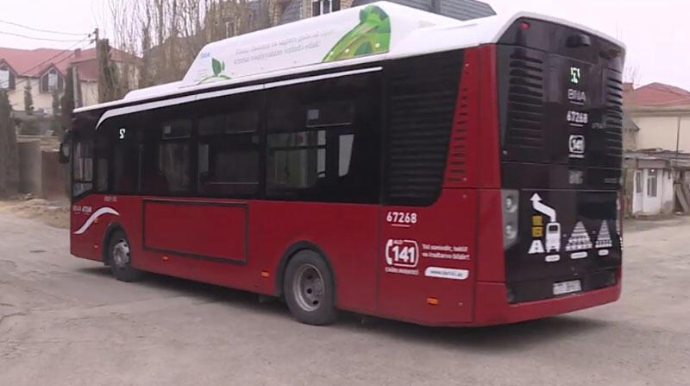 Avtobusları yeniləndi, amma sevincləri uzun çəkmədi - VİDEO 