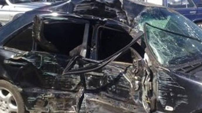 Ağdaşda qəza oldu, yaralanan var 