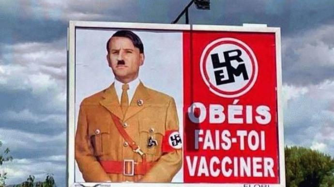 Makron onu Hitlerə bənzədən şəxsi məhkəməyə verib