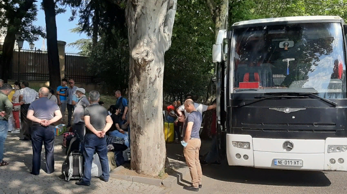 Gürcüstandan 280 nəfərə yaxın azərbaycanlı təxliyə olunur