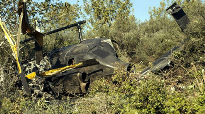 В Испании упал вертолет