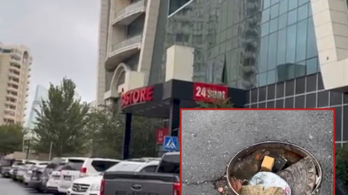 Kimsə bu lyuka düşəcək: Yasamalda problem - VİDEO 