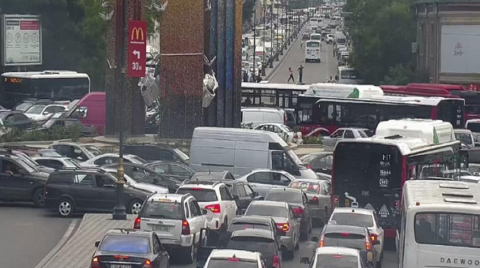 Bakıda 217 avtobus 25 dəqiqəyədək gecikmə ilə hərəkət edir