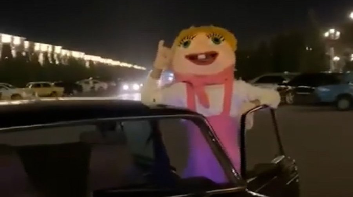 Gəncədə "Avtoş Maşa" peyda OLDU  - VİDEO