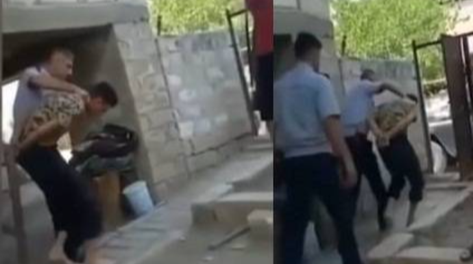 Gəncə hospitalından qaçan əsgər belə saxlanıldı - VİDEO 