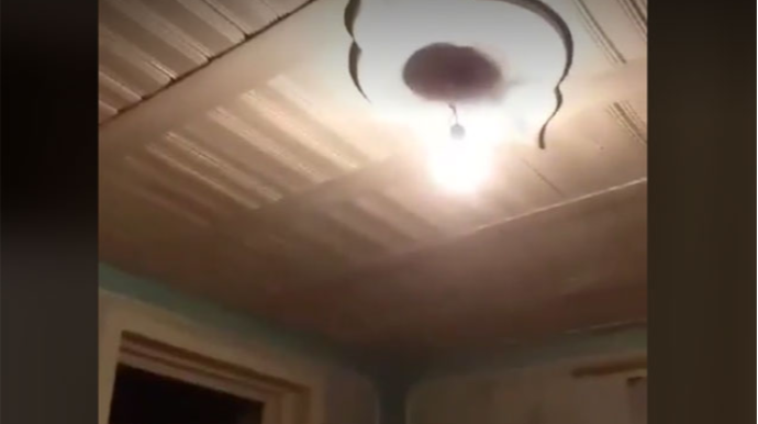 Azərbaycanda zəlzələ anı kameraya belə düşdü   - VİDEO