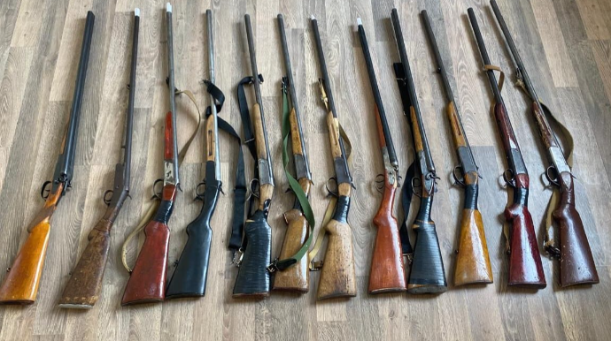 Qanunsuz saxlanılan silah-sursat götürüldü 